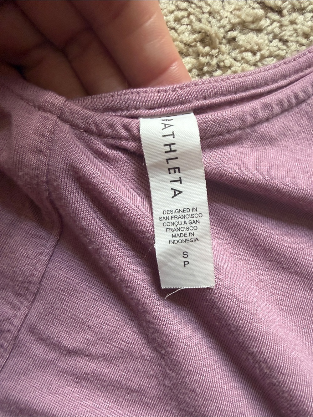 Athleta Nighttime Bliss Sleep V Neck Romper - Women Small Wide Leg - Picture 5 of 6